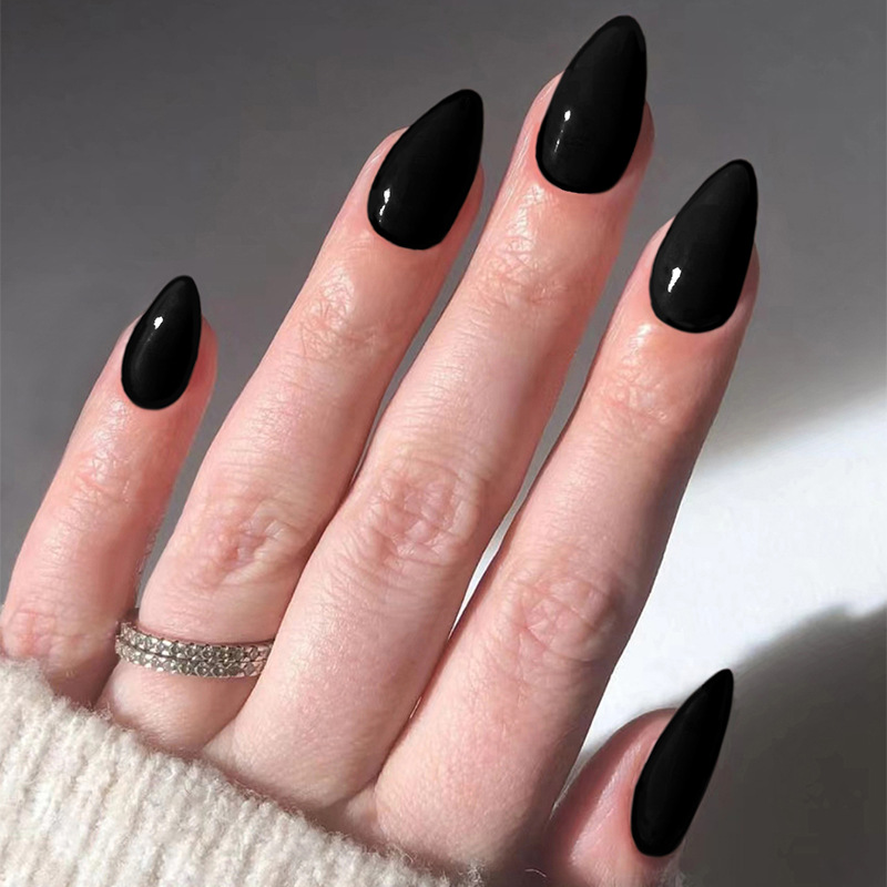 Nail Art Full Color - 24 Adet Tek Renk Takma Tırnak
