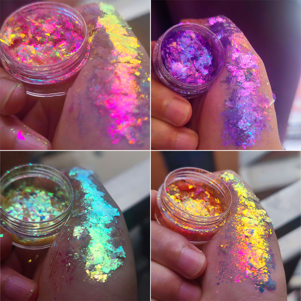 Parıltılı Bukalemun Tırnak Opa - Nail Glitter Chrome incelemesi ve fiyatı