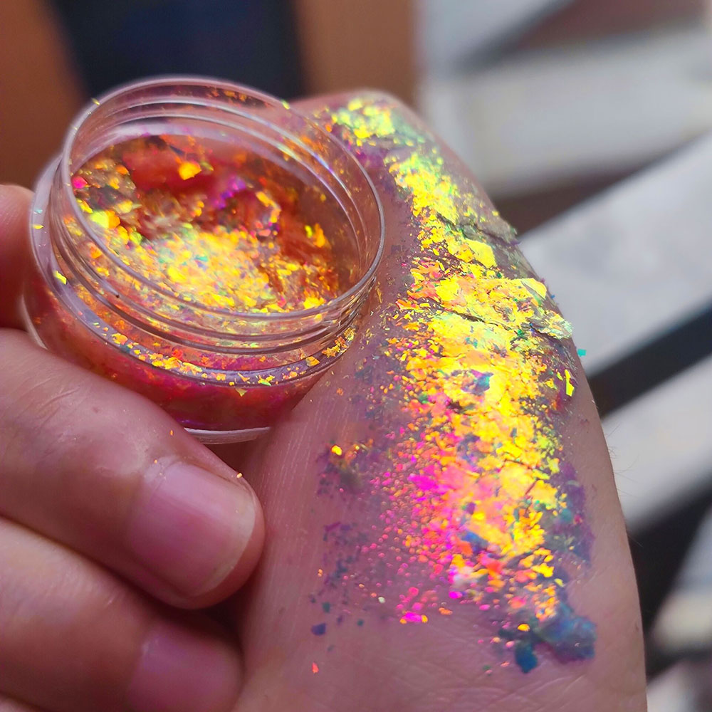 Parıltılı Bukalemun Tırnak Opa - Nail Glitter Chrome incelemesi ve fiyatı