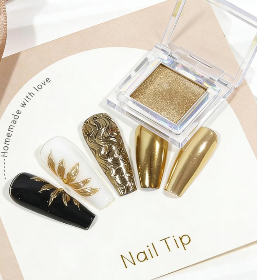 Katı Sihirli Ayna Altın Krom T - Nail Glitter Chrome incelemesi ve fiyatı