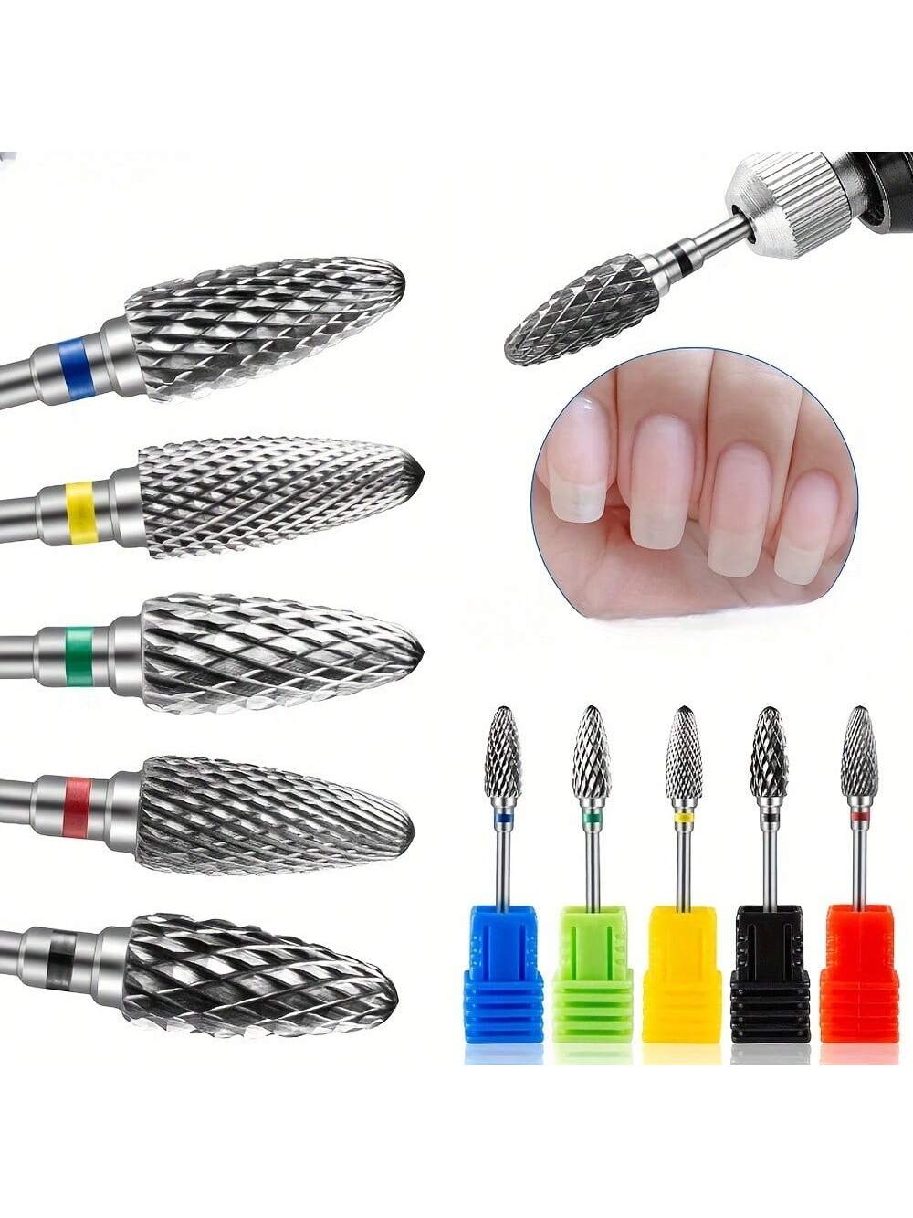 1 veya 5 adet/takım Tungsten k - Nail Art Full Color incelemesi ve fiyatı