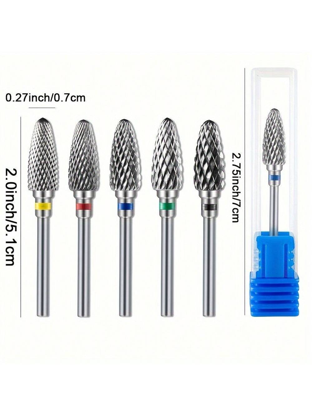 1 veya 5 adet/takım Tungsten k - Nail Art Full Color incelemesi ve fiyatı
