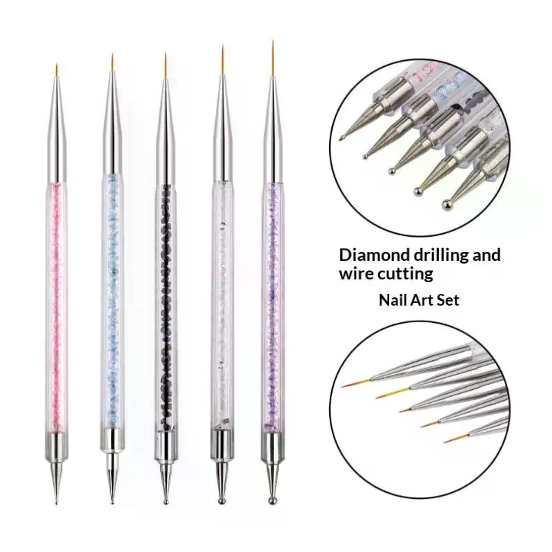5 adet yapay elmas seçici şeri - Nail Art Painting incelemesi ve fiyatı