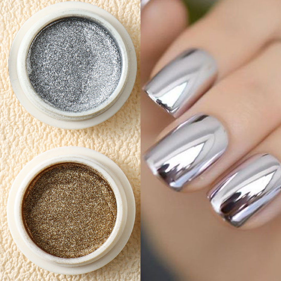 6 adet Altın Metalik Ayna Glit - Nail Glitter Chrome incelemesi ve fiyatı