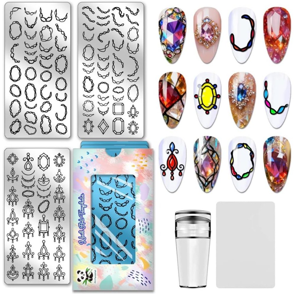 111 Desenli Kolye Tırnak Baskı - Nail Stamping Plate incelemesi ve fiyatı