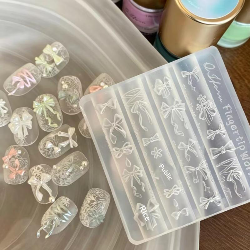 3D Fiyonk Çiçek Silikon Tırnak - Nail Stamping Plate incelemesi ve fiyatı