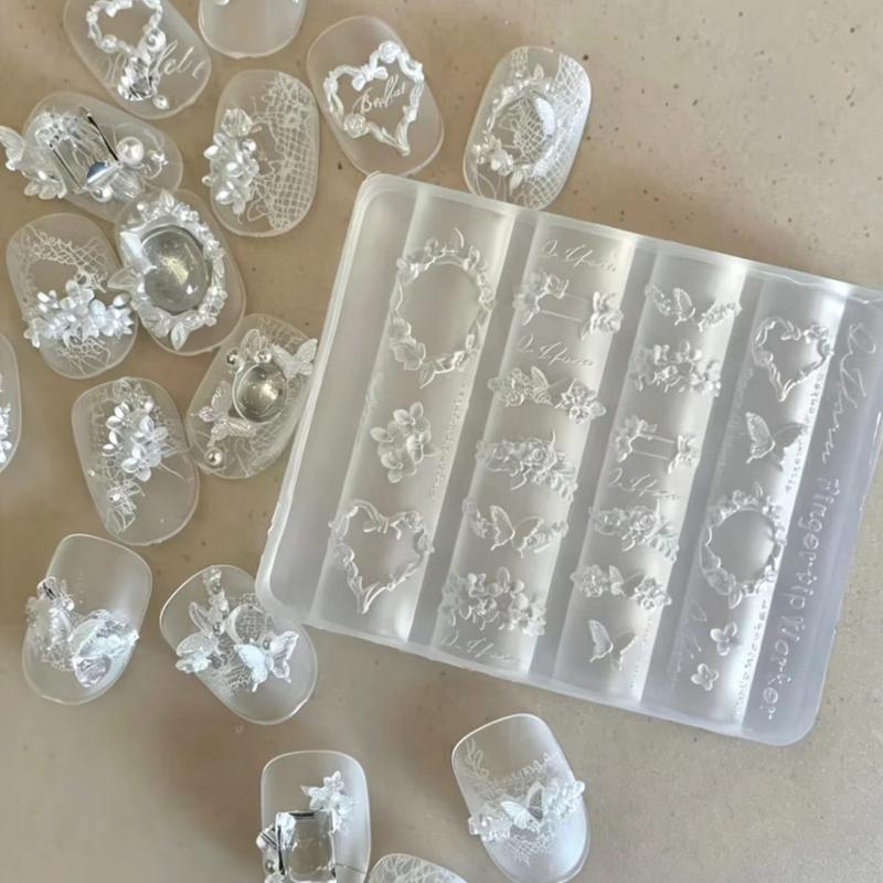 3D Fiyonk Çiçek Silikon Tırnak - Nail Stamping Plate incelemesi ve fiyatı