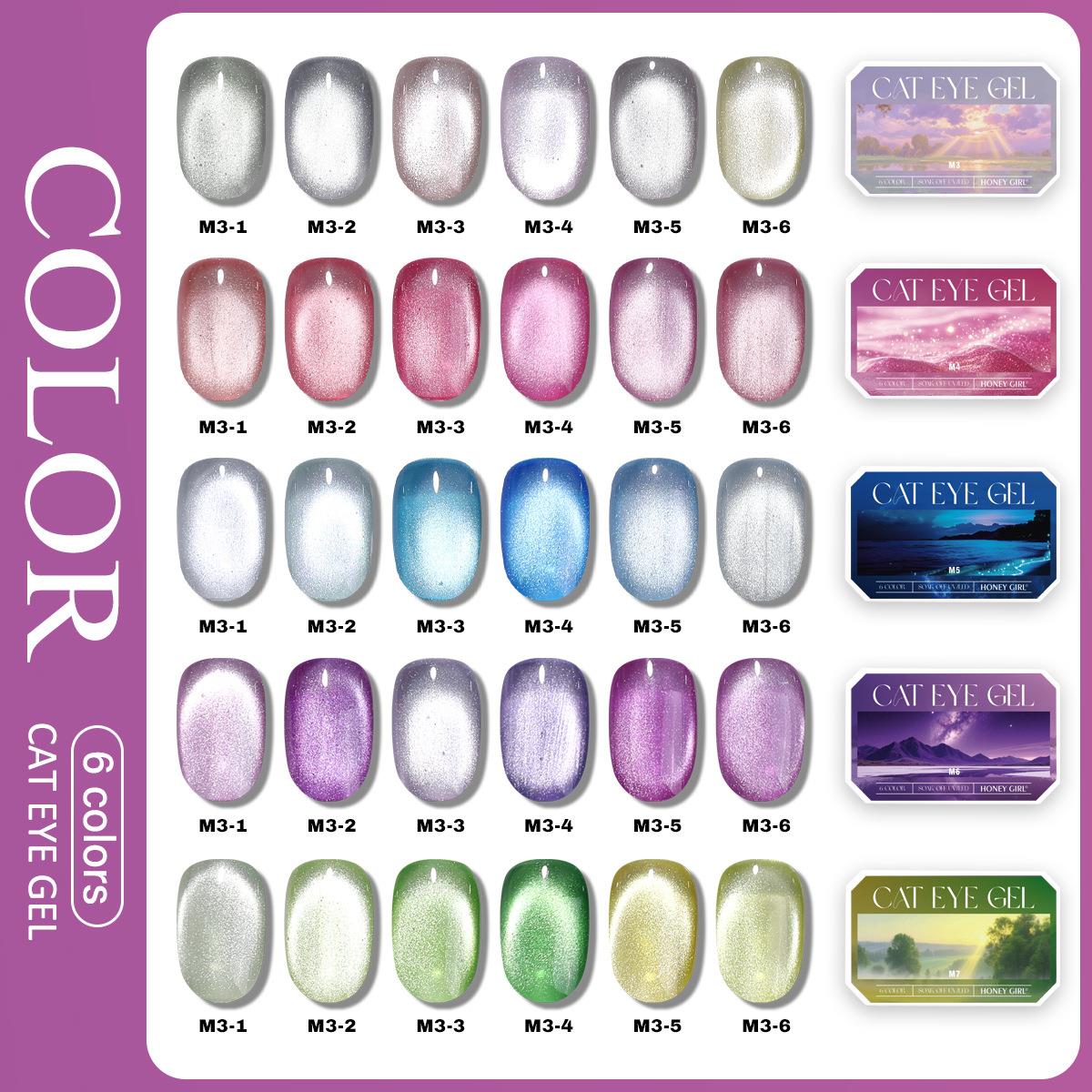 6 Bölmeli Katı Kedi Gözü Jel O - Nail Art Painting incelemesi ve fiyatı