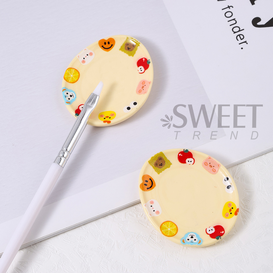 2 adet Karikatür Kedi Renk Pal - Nail Art Full Color incelemesi ve fiyatı