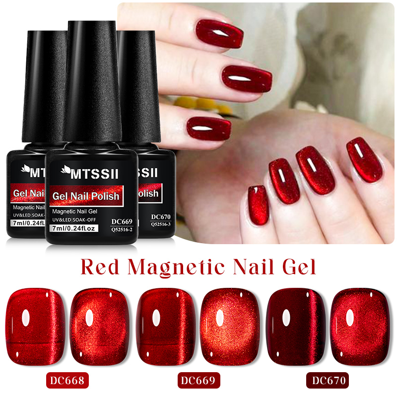 Mtssii 7ML Şarap Kırmızı Kedi  - Nail Art Red Wine Cat Eye incelemesi ve fiyatı