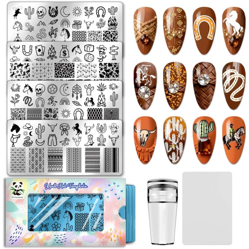 Paslanmaz Çelik DIY Tırnak San - Nail Stamping Plate incelemesi ve fiyatı