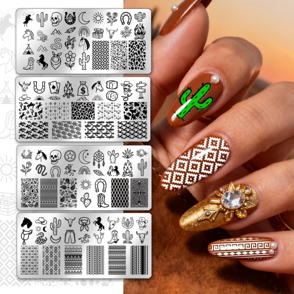Paslanmaz Çelik DIY Tırnak San - Nail Stamping Plate incelemesi ve fiyatı