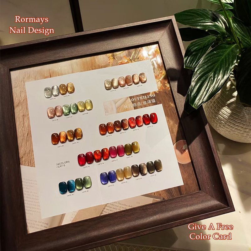 24 Parça Kedi Gözü Jel Oje Set - Nail Art Red Wine Cat Eye incelemesi ve fiyatı