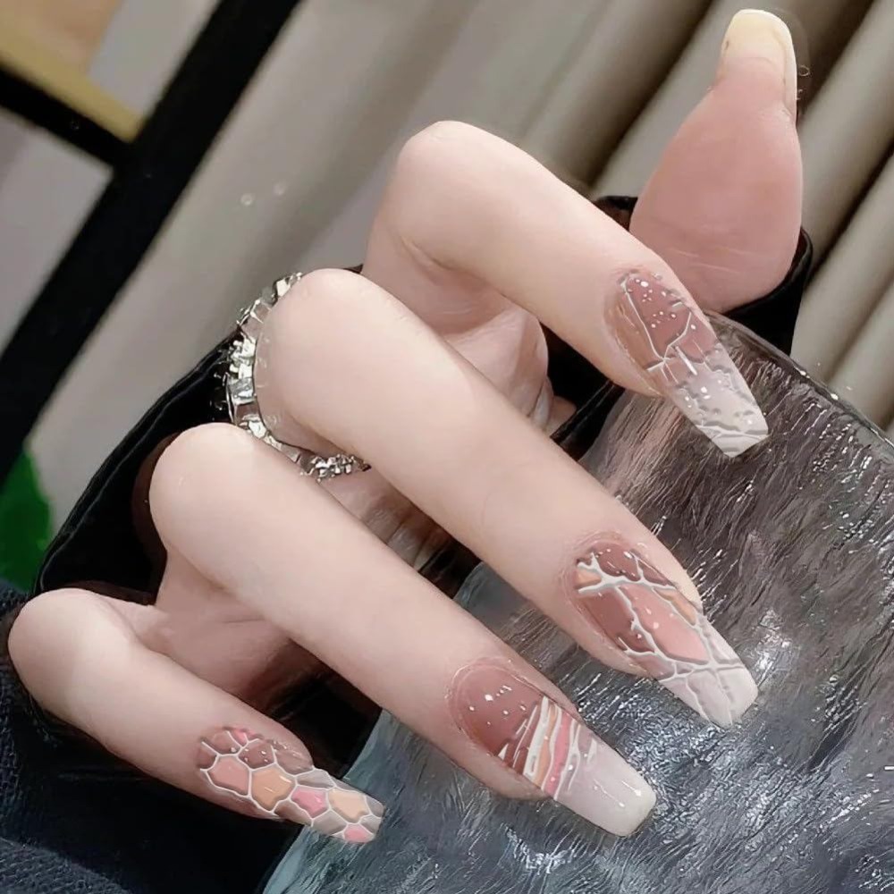 3 adet Soyut Dokulu Tırnak Bas - Nail Stamping Plate incelemesi ve fiyatı