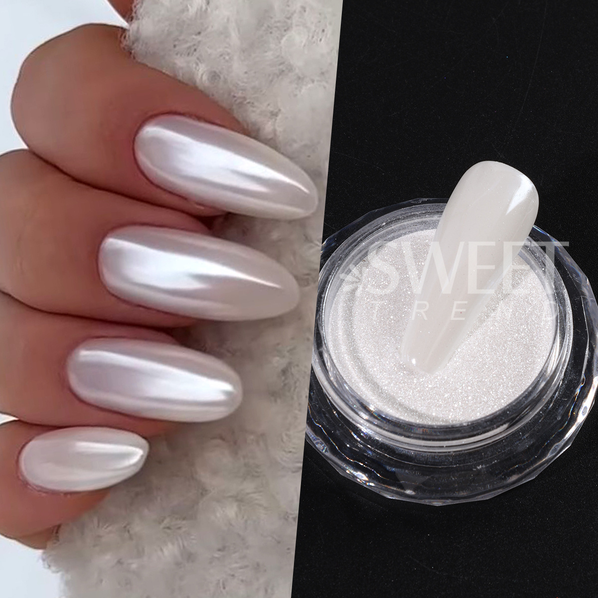 Su Parlak Beyaz Tırnak Krom To - Nail Glitter Chrome incelemesi ve fiyatı
